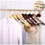 5pcs Random Color Hanger Hangers for Clothes Cothes Hanger Adult Hanger Clothing Store Retro Clothing Support Hotel Anti-Skid Hanger