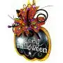 Happy Halloween Chalkboard Pumpkin Wall Hanger