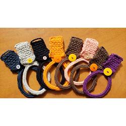 Kitchen towel holder/Hand towel holder/Hanging towel holder/Crochet towel holder/Kitchen towl hanger/Towel ring