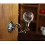 LBFEEL Clear Glass Hooks Crystal Wall Hooks Gold Silver Coat Hat Hangers Hooks Antique Bronze Copper Clothes Hooks (Bronze)