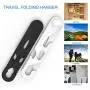 jiankun 6 Pack Portable Folding Clothes Hangers,Drying Rack for Family, Travel,Car and Camp