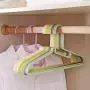 zyca - 40 Pack - U Slide Hangers - Brown zyca - 40 Pack - U Slide Hangers - Brown