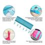 HJYPYJ Magic Hanger,Portable Cloth Folding Hanger,with Clip Space-Saving Organizer Hanger Strong Clamping Force/Black / 34x10cm