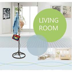 HANGHANG Metal Coat Rack Tree Style Bedroom Floor Racks, Hangers Creative Clothes Rack