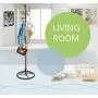 HANGHANG Metal Coat Rack Tree Style Bedroom Floor Racks, Hangers Creative Clothes Rack
