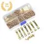 Sawtooth Picture Hangers with Screws - 80 Pack