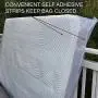 UltraBlock Mattress Bag for Moving, Storage or Disposal - Queen Size Heavy Duty Triple Thick 6 Mil Tear & Puncture Resistant Bag with Two Extra Wide Adhesive Strips