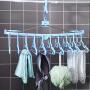 HJYPYJ Space Saving Magic Clothes Hangers Organizer, 360 Degree Rotation Windproof Hangers,for Bedroom Bathroom Balcony/Pink / 3 Pcs