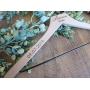 Personalized wedding dress wood hangers, bridesmaids