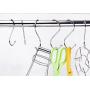 Yonger S Shaped Iron Plating Hanging Hooks Hangers Clothes Storage Rack 1pcs