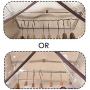 Storage Maniac 2-Pack Hanging Garment Bag for Dresses, Suits, Uniforms, Zipper Cover with Clear Window