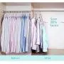 Juanssifer Space Saving Hangers 5 PCS, Rotatable Multifunctional Magic Cascading Hanger, Closet Clothes Hanger Organizer