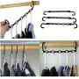 10 pcs 5 Holes Multi-Door Holder Circle Clothes Hanger Clothes Holders Multifunction Paste Plastic Scarf Clothes Hanger Durable Random Color