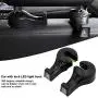 Prosaice 2pcs Car Back Seat Hook Car Interior Hidden Hook Headrest Hanger with LED Light for Hanging Bag