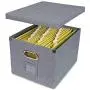 ATBAY File Storage Boxes Collapsible Large Capacity Office File Organizer for Letter/Legal Size Hanging File Folder Box, Gray 1Pack ATBAY File Storage Boxes Collapsible Large Capacity Office File Organizer for Letter/Legal Size Hanging File Folder Box, Gray 1Pack