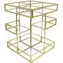 360 Degree Rotation Makeup Organizer Antique Countertop Cosmetic Storage Boxes Mirror Glass Beauty Display, Gold Spin Large Capacity Holder for Brushes Lipsticks Skincare Toner 360 Degree Rotation Makeup Organizer Antique Countertop Cosmetic Storage Boxes Mirror Glass Beauty Display, Gold Spin Large Capacity Holder for Brushes Lipsticks Skincare Toner