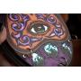 Large Mystic Eye Ouija Inspired Planchette Holo Moon Phase Hand Made 3 Hook Jewelry Key Hanger Organizer