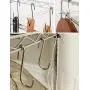 12 Pack 2.4'' Heavy Duty (22lbs Max) S Shaped Hooks Hanging Hangers Hooks for Kitchen, Bathroom, Bedroom and Office(Pan,Pot,Coat,Bag,Plants)(Black) 12 Pack 2.4'' Heavy Duty (22lbs Max) S Shaped Hooks Hanging Hangers Hooks for Kitchen, Bathroom, Bedroom and Office(Pan,Pot,Coat,Bag,Plants)(Black)