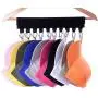 Cap Organizer Hanger, 10 Baseball Cap Holder, Hat Organizer for Closet - Change Your Cloth Hanger to Cap Organizer Hanger - Keep Your Hats Cleaner Than a Hat Rack