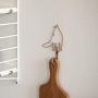 Unique Design Cactus & Fox Wall Mounted Coat Hook Decorative Robes & Towels Hook Clothes Hanger with Screw (Fox2)