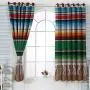 Jinguizi Mexican Kids Curtain Boho Serape Blanket with Horizontal Stripes and Lines Authentic Cultures Picture Light Curtain Multicolor 72 x 45 inch Jinguizi Mexican Kids Curtain Boho Serape Blanket with Horizontal Stripes and Lines Authentic Cultures Picture Light Curtain Multicolor 72 x 45 inch