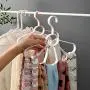 HJYPYJ Magic Hanger,Creative Multifunction Folding Hanger,Storage Scarves/Ties PP Space-Saving Organizer Hangers, No Trace/Gray / 2 pcs HJYPYJ Magic Hanger,Creative Multifunction Folding Hanger,Storage Scarves/Ties PP Space-Saving Organizer Hangers, No Trace/Gray / 2 pcs