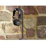 Indresturial black pipe plumbing pipe headphone hanger modern design