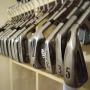 Unique Golf Gift. Clothes hanger made from golf clubs. Great father in law gift, golfer gift for man. Groomsmen gift with tuxedos.