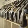 Unique Golf Gift. Clothes hanger made from golf clubs. Great father in law gift, golfer gift for man. Groomsmen gift with tuxedos.