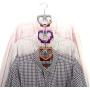 20Piece Creative Mini Clothes Hanger Easy Hook Closet Organizer Storage Rack Holder Hook Antislip Clothes Hanger