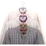 20Piece Creative Mini Clothes Hanger Easy Hook Closet Organizer Storage Rack Holder Hook Antislip Clothes Hanger