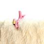 Quietcloud Towel Clips Hanger Flamingo Clothes Grip Clothespin Lightweight Portable Pink
