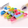 yHRgETLD 5Pieces Kids Clothing Hangers,Children Clothes Plastic Hanging Racks Green