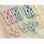 Ymout Folding Clothes Hangers Portable Drying Rack with Clip for Home Travel Hiking Camping Space Saving(Blue ,Free Size) Ymout Folding Clothes Hangers Portable Drying Rack with Clip for Home Travel Hiking Camping Space Saving(Blue ,Free Size)