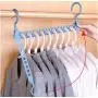 Plastic Nine-Hole Magic Clothes Hanger Drying Racks Multi-Purpose Hanger Home Storage Hangers Storage Rack 10pcs Random Color Plastic Nine-Hole Magic Clothes Hanger Drying Racks Multi-Purpose Hanger Home Storage Hangers Storage Rack 10pcs Random Color