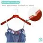 Perfecasa Svelte Series Wooden Hangers 10 Pack, Suit Hangers, Coat Hangers (Cherry) Perfecasa Svelte Series Wooden Hangers 10 Pack, Suit Hangers, Coat Hangers (Cherry)