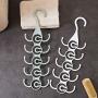 Academyus 5 Layers Multifunctional Scarf Necktie Belt Wardrobe Clothes Storage Rack Hanger