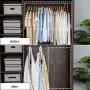Decdeal Portable Folding Clothes Hangers Multifunctional Set Wardrobe Clothing Coat Foldable Clothes Drying Rack Plastic Hanger for Traveling Business Trip Decdeal Portable Folding Clothes Hangers Multifunctional Set Wardrobe Clothing Coat Foldable Clothes Drying Rack Plastic Hanger for Traveling Business Trip