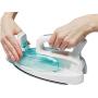 Panasonic Contoured Stainless Steel Soleplate, Vertical, Auto Shut Off, Power Base and Carrying/Storage Case – NI-L70SRW Cordless 1500W Steam/Dry Iron, standart, Green/White Panasonic Contoured Stainless Steel Soleplate, Vertical, Auto Shut Off, Power Base and Carrying/Storage Case – NI-L70SRW Cordless 1500W Steam/Dry Iron, standart, Green/White