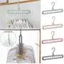 Multi-Port Support Circle Clothes Hangers 10pcs Random Style Clothes Drying Racks Multifunction Plastic Scarf Clothes Hanger Storage Rack Multi-Port Support Circle Clothes Hangers 10pcs Random Style Clothes Drying Racks Multifunction Plastic Scarf Clothes Hanger Storage Rack