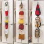 AYOPV Hanger Adjustable Over Door Straps Hanger Hat Bag Coat Clothes Rack Organizer