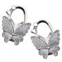 WSSROGY 2 Pack Butterfly Shape Handbag Purse Hanger Hook for Bag Storage Gift for Women