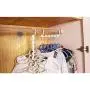 8pc Plastic Space Saver Magic Hanger Wonder Clothes Rack Clothing Hook Organizer AM