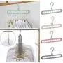 10pcs Random Color Multi-Port Support Circle Clothes Hangers Clothes Drying Racks Multifunction Plastic Scarf Clothes Hanger Storage Rack 10pcs Random Color Multi-Port Support Circle Clothes Hangers Clothes Drying Racks Multifunction Plastic Scarf Clothes Hanger Storage Rack