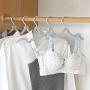 HJYPYJ Magic Hanger,Portable Magical Hangers,Windproof Not Easy to Slide PP Hanger,Space-Saving Organizer Hangers, Sturdy/Gray / 16 PCs