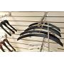 NAHANCO 54” Chrome Garment Reaching Hook with Wooden Handle (Pack of 1)