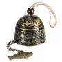 Feng shui Bell 2PCS Dragon Pattern Fish Shape Hanging Craft Door Bell Hanger for Office Home Decoration Feng shui Bell 2PCS Dragon Pattern Fish Shape Hanging Craft Door Bell Hanger for Office Home Decoration