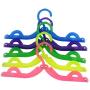 DOIOWN Folding Clothes Hangers Portable Plastic Drying Rack for Home Travel Camping(Pack of 10) (10pcs(Folding Travel Hangers))