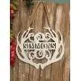 Deer Antler Last Name Sign 18 inch ACM Metal Signs For Man Cave Metal Monogram Door Hanger Personalized Gift Personalized Door Hanger Family Sign QUICK SHIPPING Deer Antler Last Name Sign 18 inch ACM Metal Signs For Man Cave Metal Monogram Door Hanger Personalized Gift Personalized Door Hanger Family Sign QUICK SHIPPING