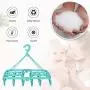 Nice Day Laundry Drying Rack Socks Hanger Clip and Drip Plastic Travel Windproof Hook Diapers Baby Clothes Hanging with 24 pins Green Nice Day Laundry Drying Rack Socks Hanger Clip and Drip Plastic Travel Windproof Hook Diapers Baby Clothes Hanging with 24 pins Green